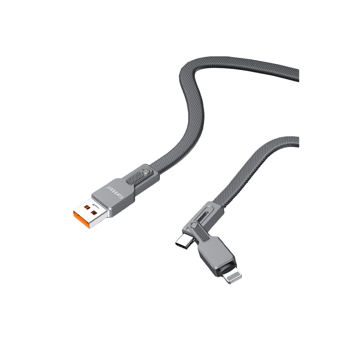 Earldom EC-IC05 1M 60W 4in1 Çoklu Şarj Kablosu - Siyah