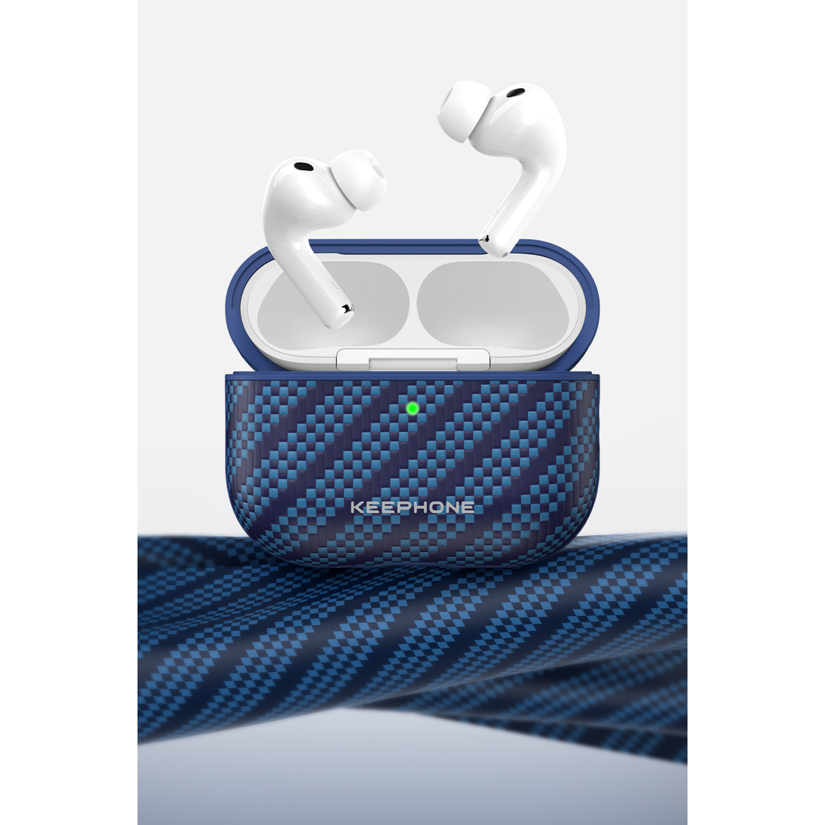 Keephone Apple Airpods Pro 3 (3.nesil) Farama Kılıf - Twill Black