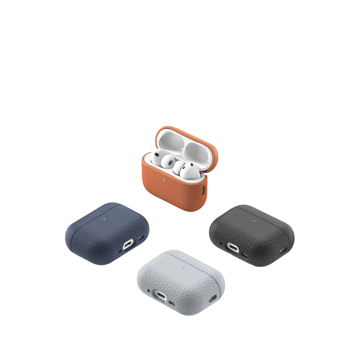 Keephone Apple Airpods Pro 3 (3.nesil) Lycucci Kılıf - Turuncu