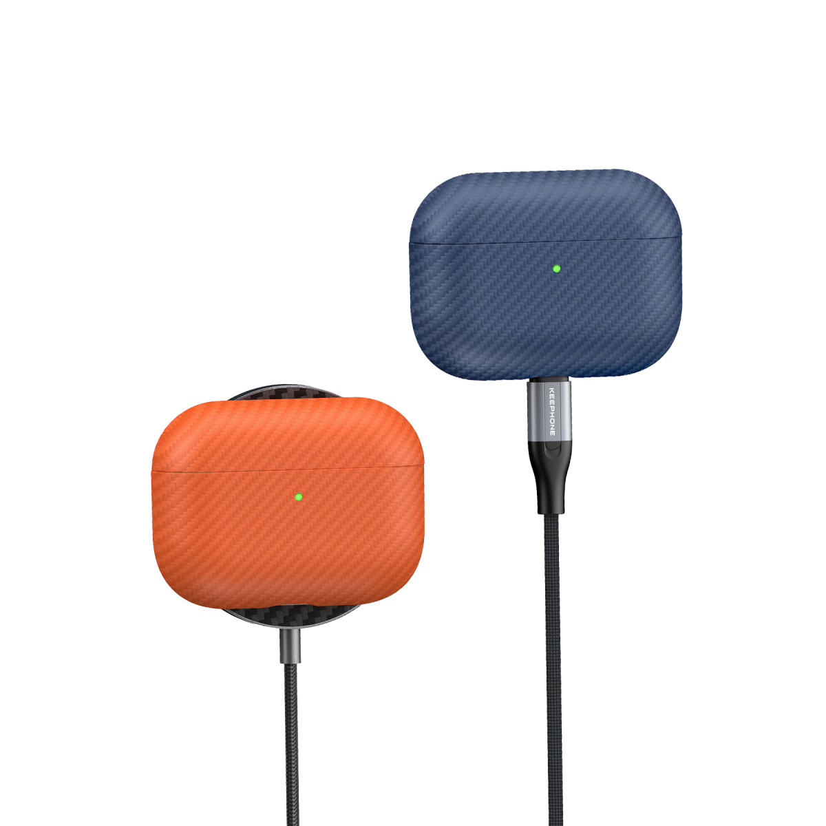 Keephone Apple Airpods Pro 3 (3.nesil) Oscar Kılıf - Turuncu