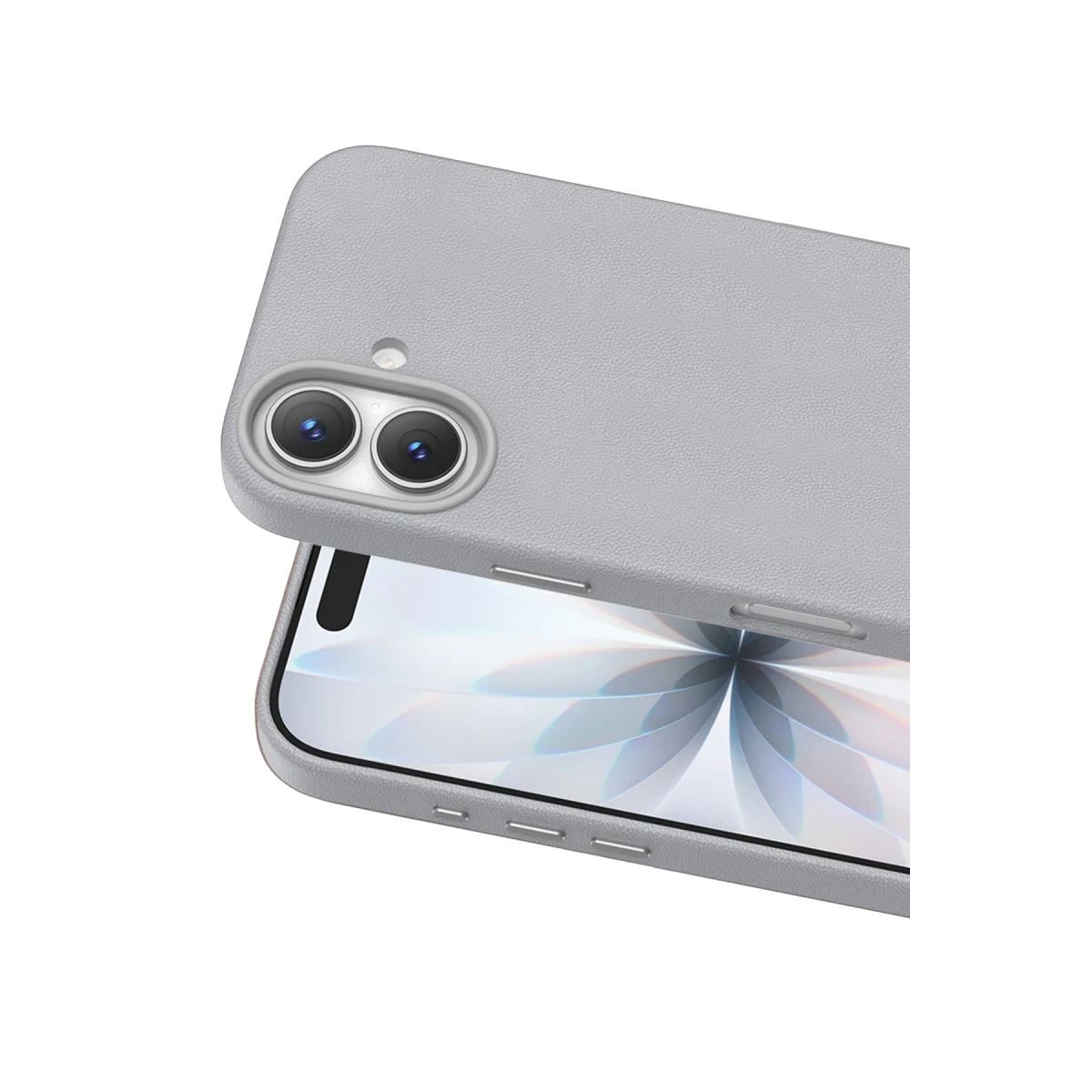 Keephone Apple iPhone 16 Peekaboo Magsafe Kapak - Gri