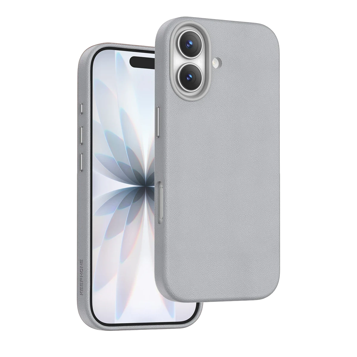 Keephone Apple iPhone 16 Peekaboo Magsafe Kapak - Gri