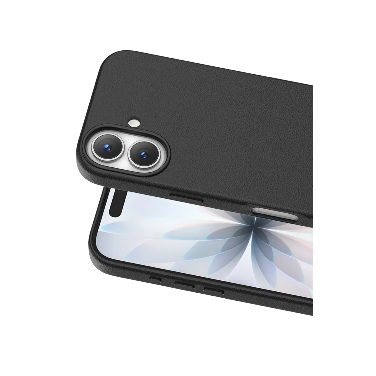 Keephone Apple iPhone 16 Peekaboo Magsafe Kapak - Siyah