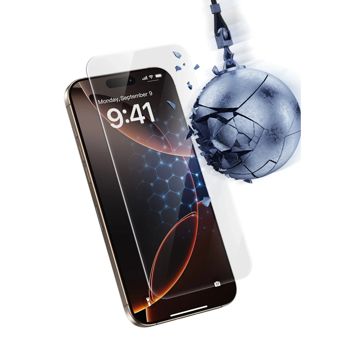 Keephone Apple iPhone 16 Pro Max Innova HD Cam Ekran Koruyucu - Şeffaf