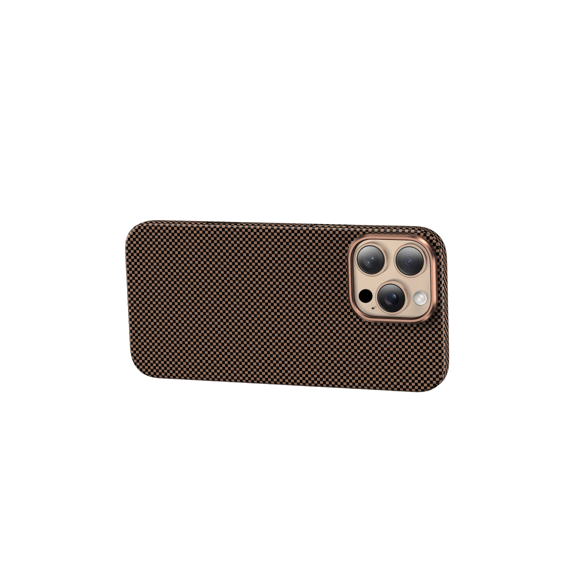 Keephone Apple iPhone 16 Pro Max Kevlar Norra Magsafe Kılıf - Bronz