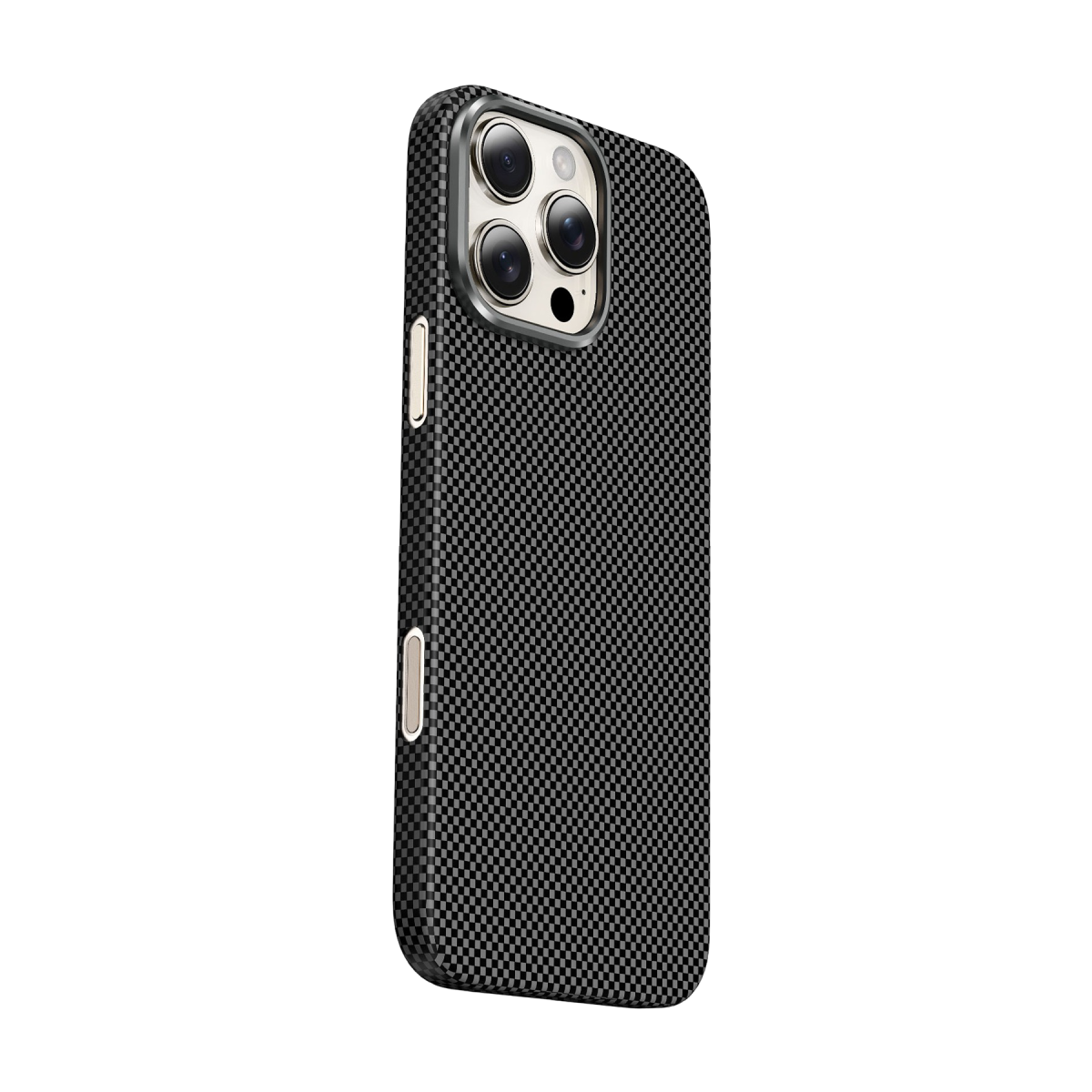 Keephone Apple iPhone 16 Pro Max Kevlar Norra Magsafe Kılıf - Siyah