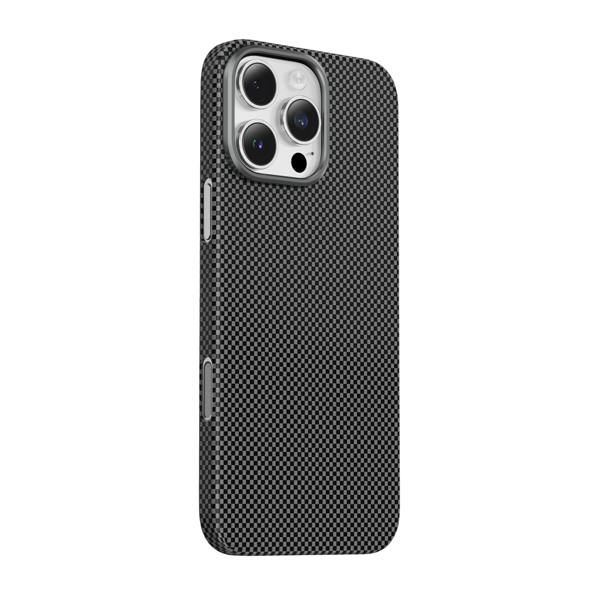 Keephone Apple iPhone 16 Pro Max Kevlar Norra Magsafe Kılıf - Siyah