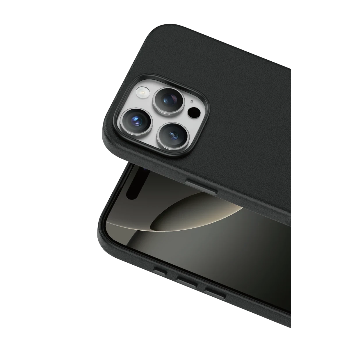 Keephone Apple iPhone 16 Pro Max Peekaboo Magsafe Kapak - Siyah