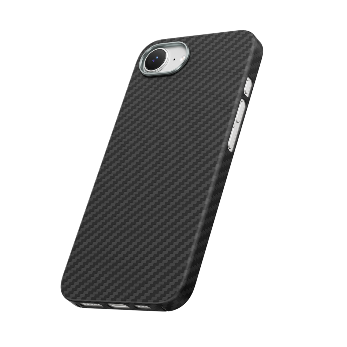 Keephone Apple iPhone 17E Kevlar Diago Magsafe Kılıf - Siyah
