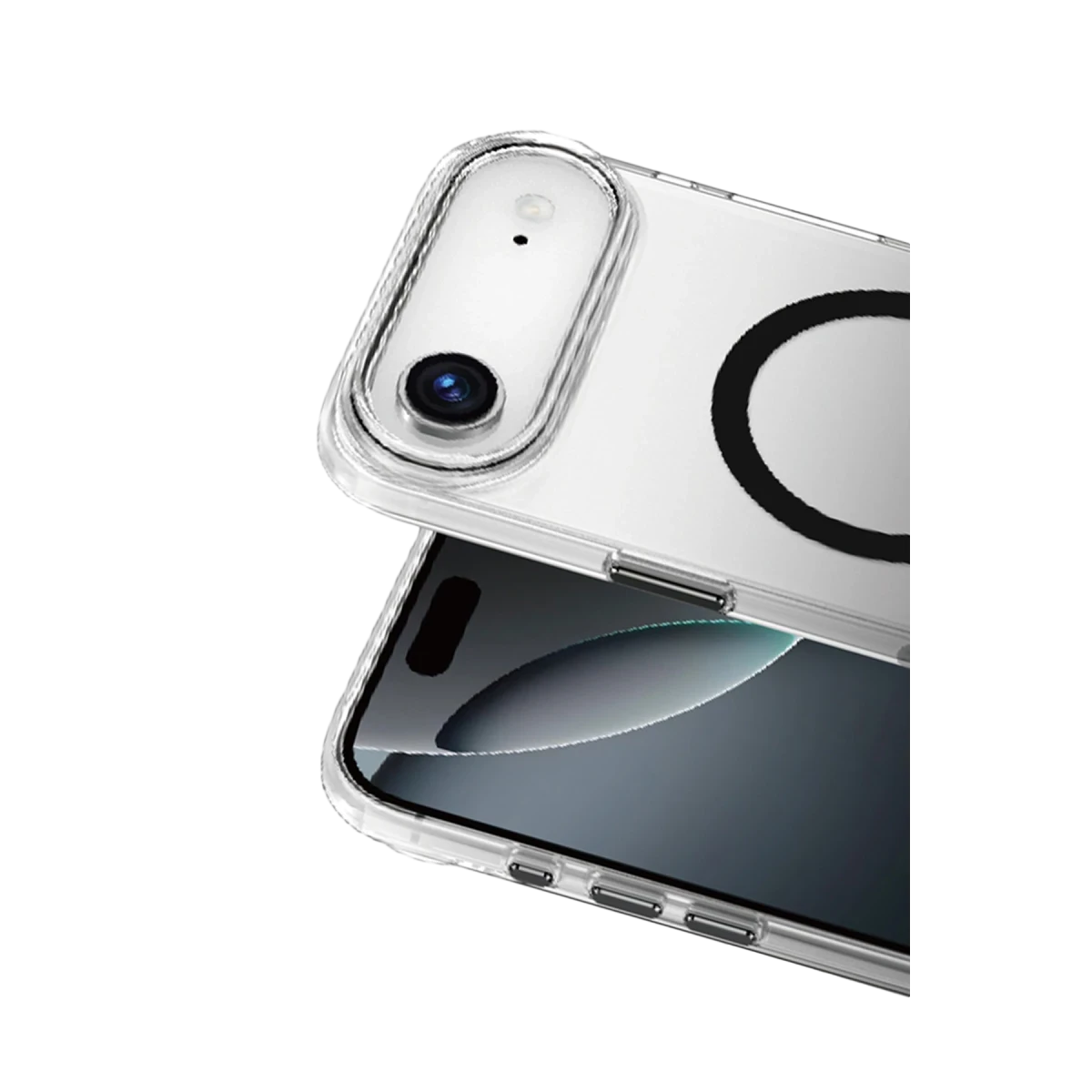 Keephone Apple iPhone 17 Air Aurora Pro Magsafe Kılıf - Siyah