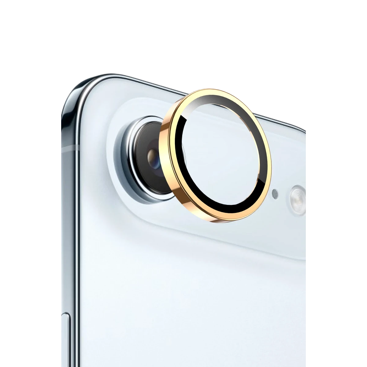 Keephone Apple iPhone 17 Air Bright PVD Metal Kamera Lens - Gold