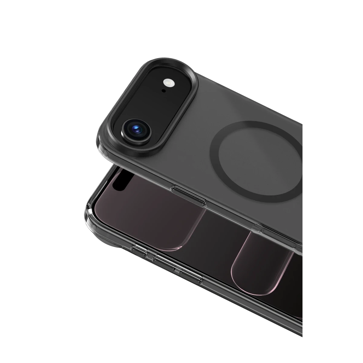 Keephone Apple iPhone 17 Air Dazzle Pro Matte Magsafe Kılıf - Siyah