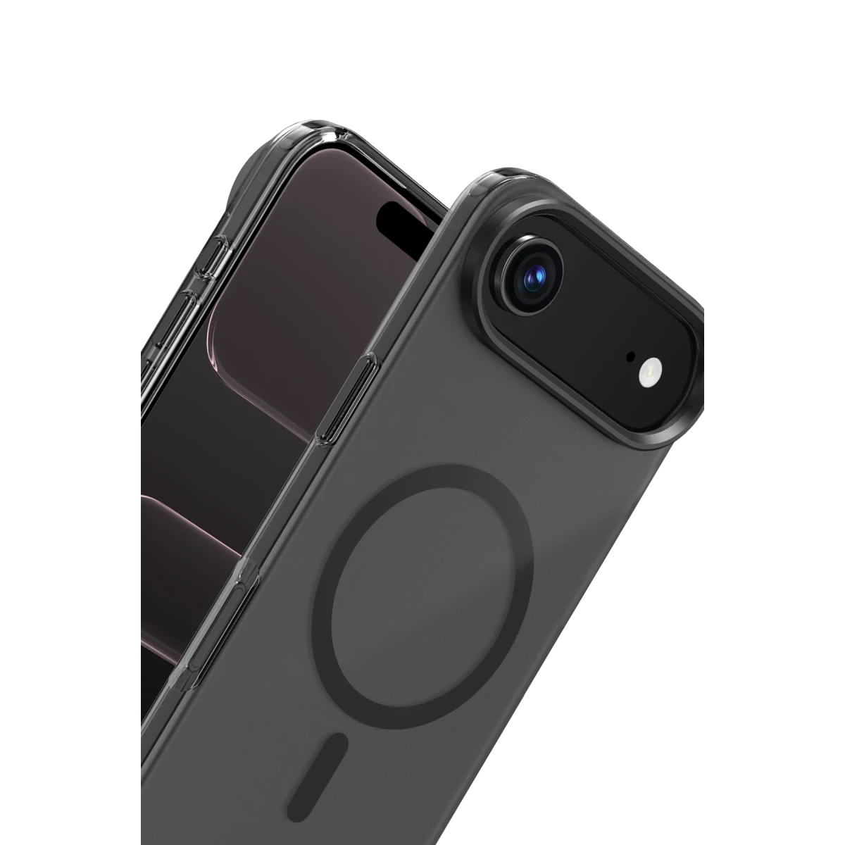 Keephone Apple iPhone 17 Air Dazzle Pro Matte Magsafe Kılıf - Siyah