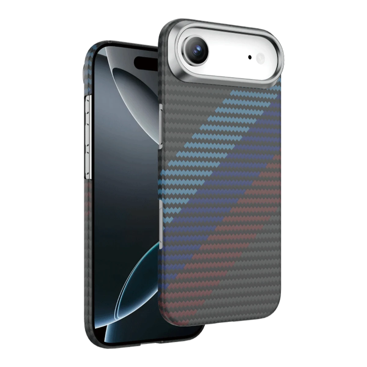 Keephone Apple iPhone 17 Air Kevlar Woven Magsafe Kılıf - Siyah