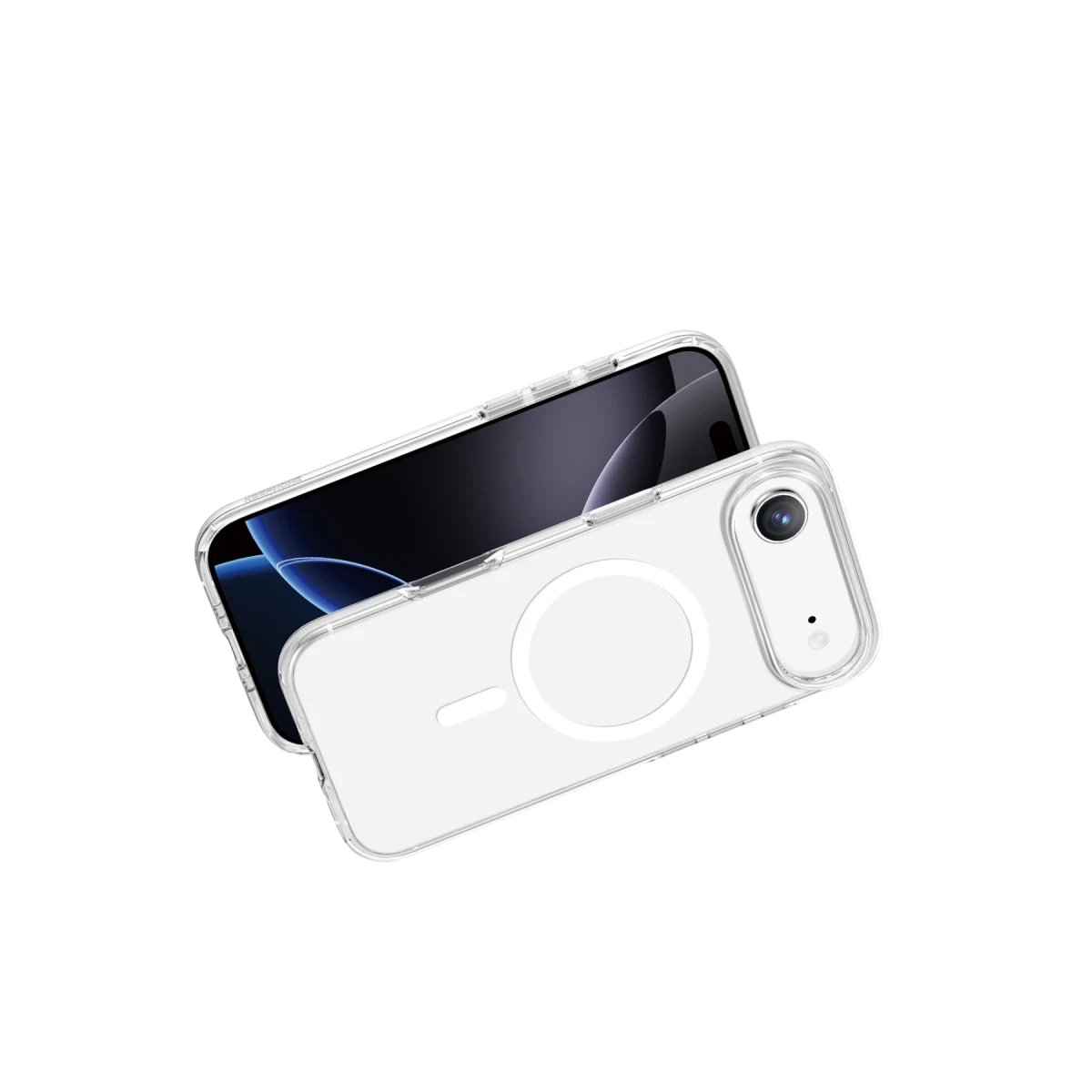 Keephone Apple iPhone 17 Air Non Yellow Şeffaf Magsafe Kılıf - Şeffaf