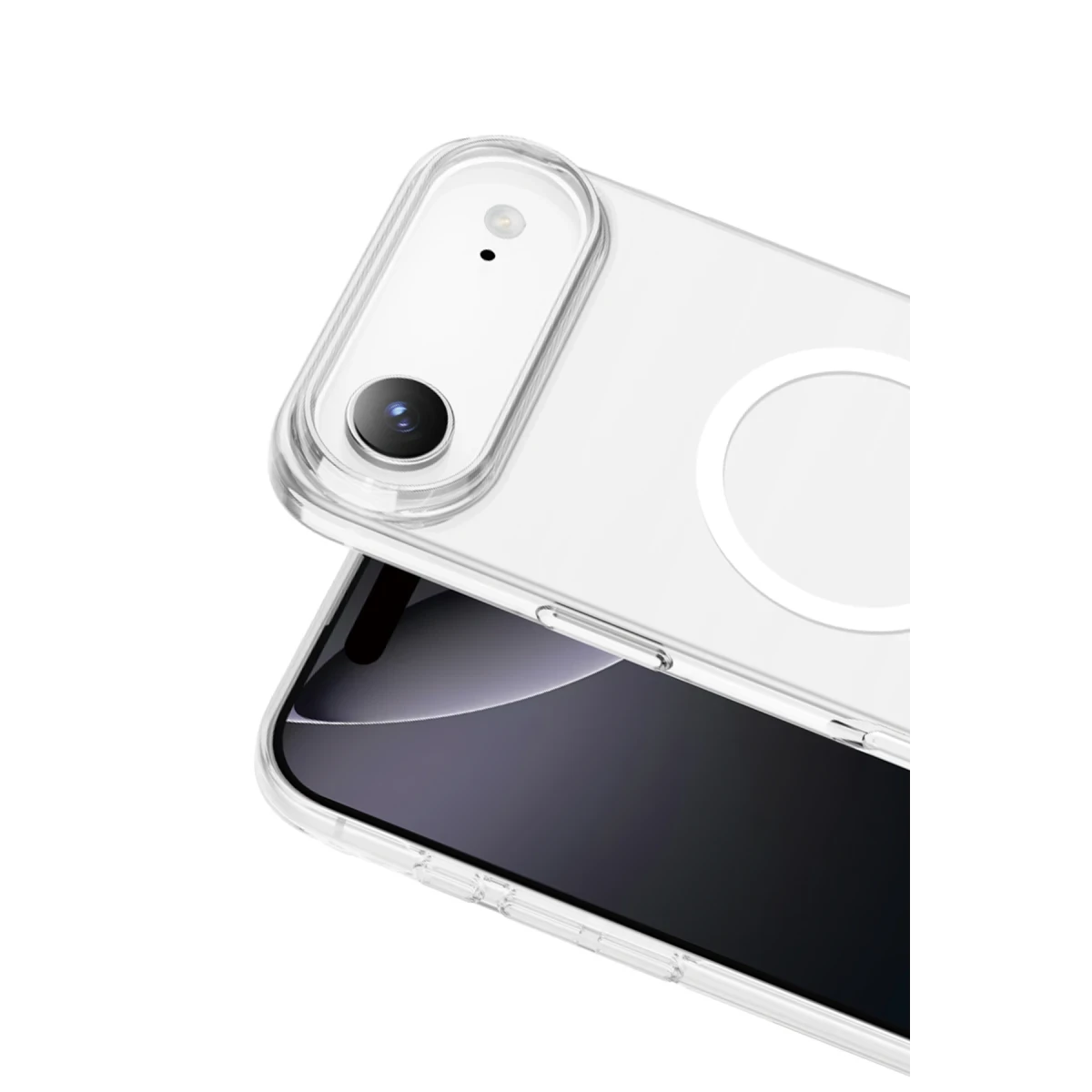 Keephone Apple iPhone 17 Air X-Crystal Slim Magsafe Kılıf - Şeffaf