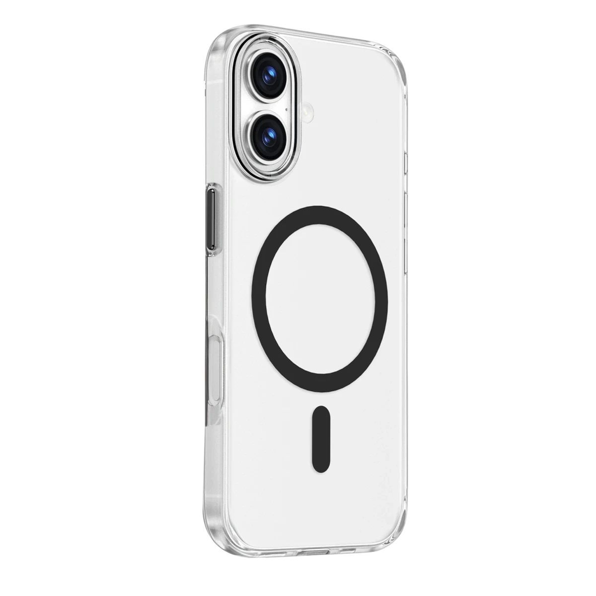 Keephone Apple iPhone 17 Aurora Şeffaf Magsafe Kılıf - Siyah