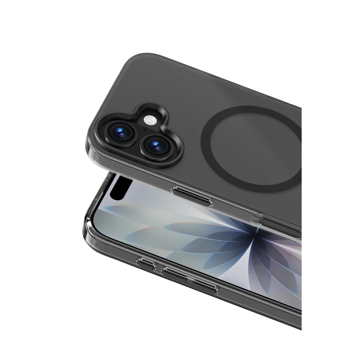 Keephone Apple iPhone 17 Dazzle Pro Matte Magsafe Kılıf - Siyah