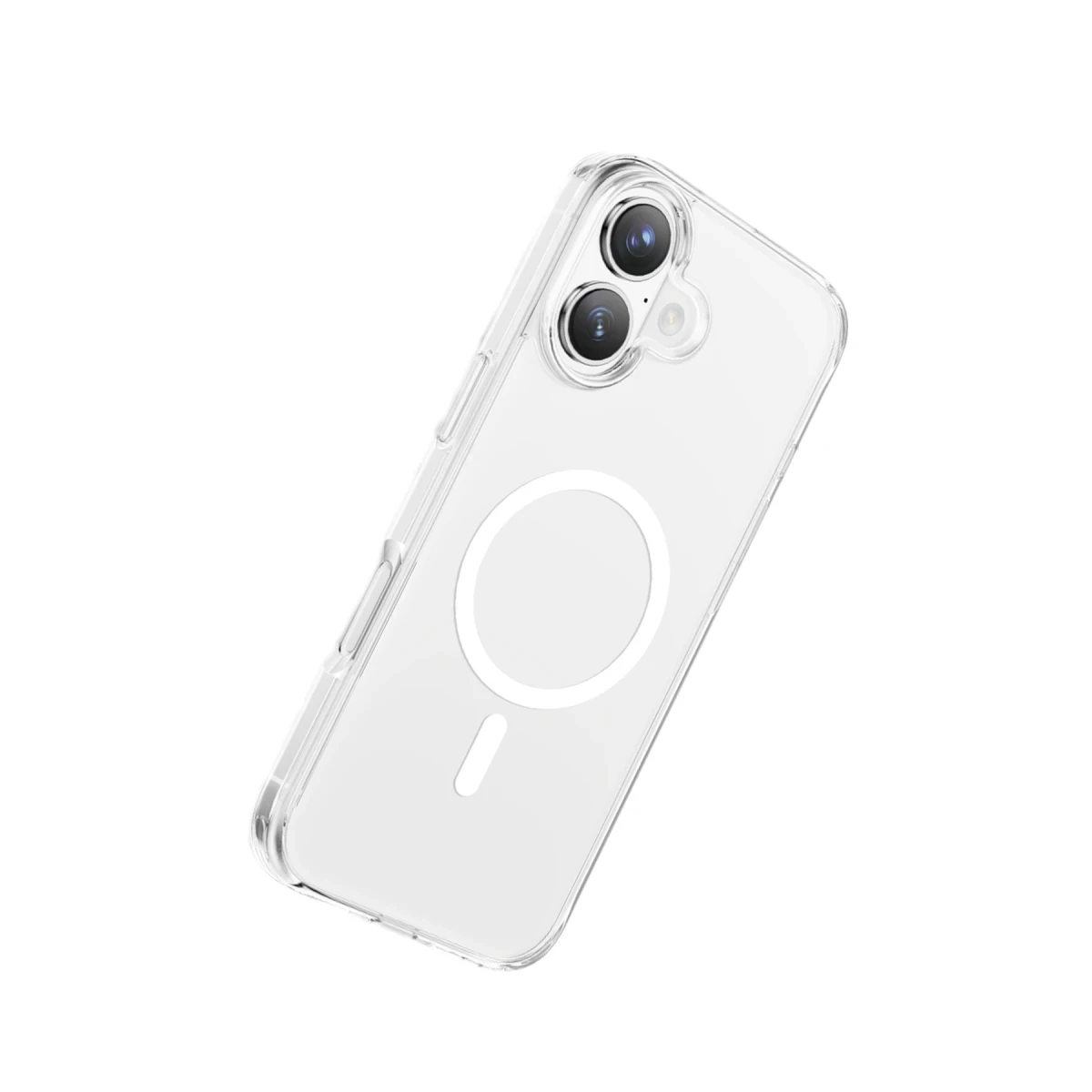 Keephone Apple iPhone 17 Hybrid Pro Magsafe Kılıf - Şeffaf