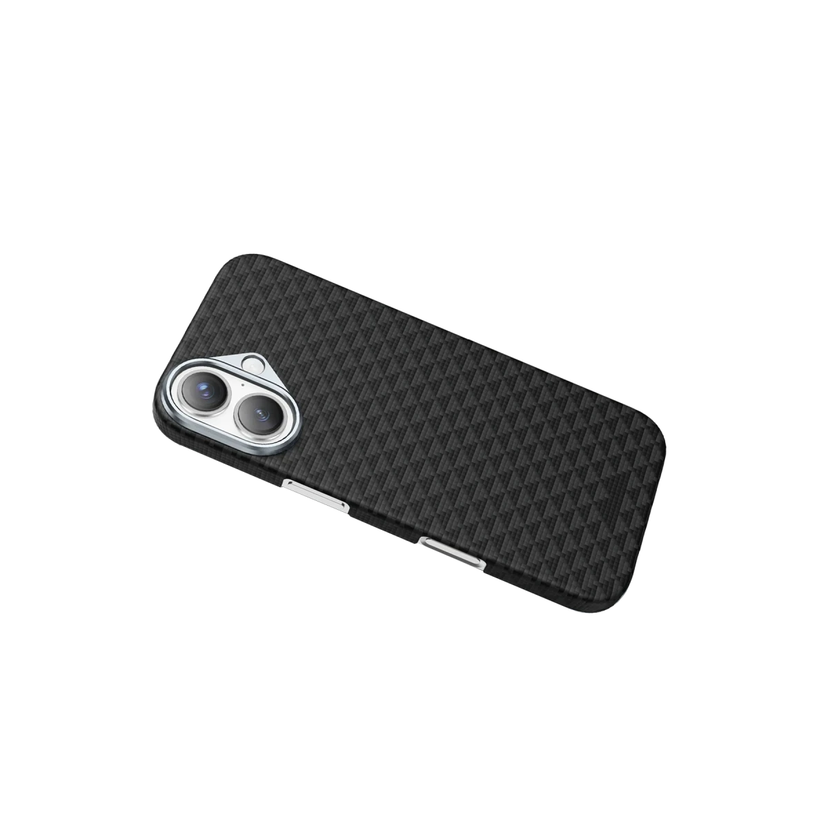 Keephone Apple iPhone 17 Kevlar Paris Magsafe Kapak - Siyah