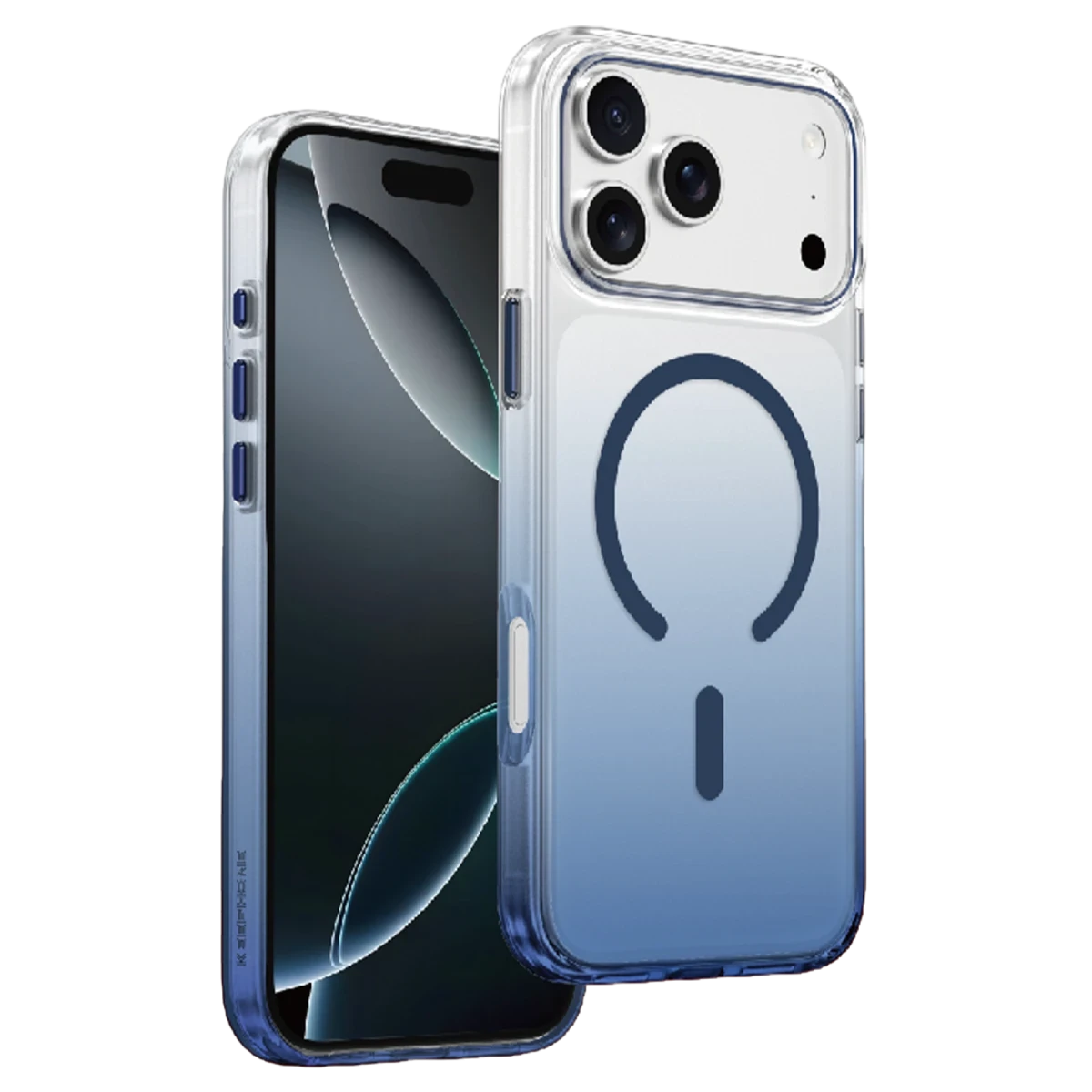 Keephone Apple iPhone 17 Pro Aurora Pro Magsafe Kılıf - Lacivert