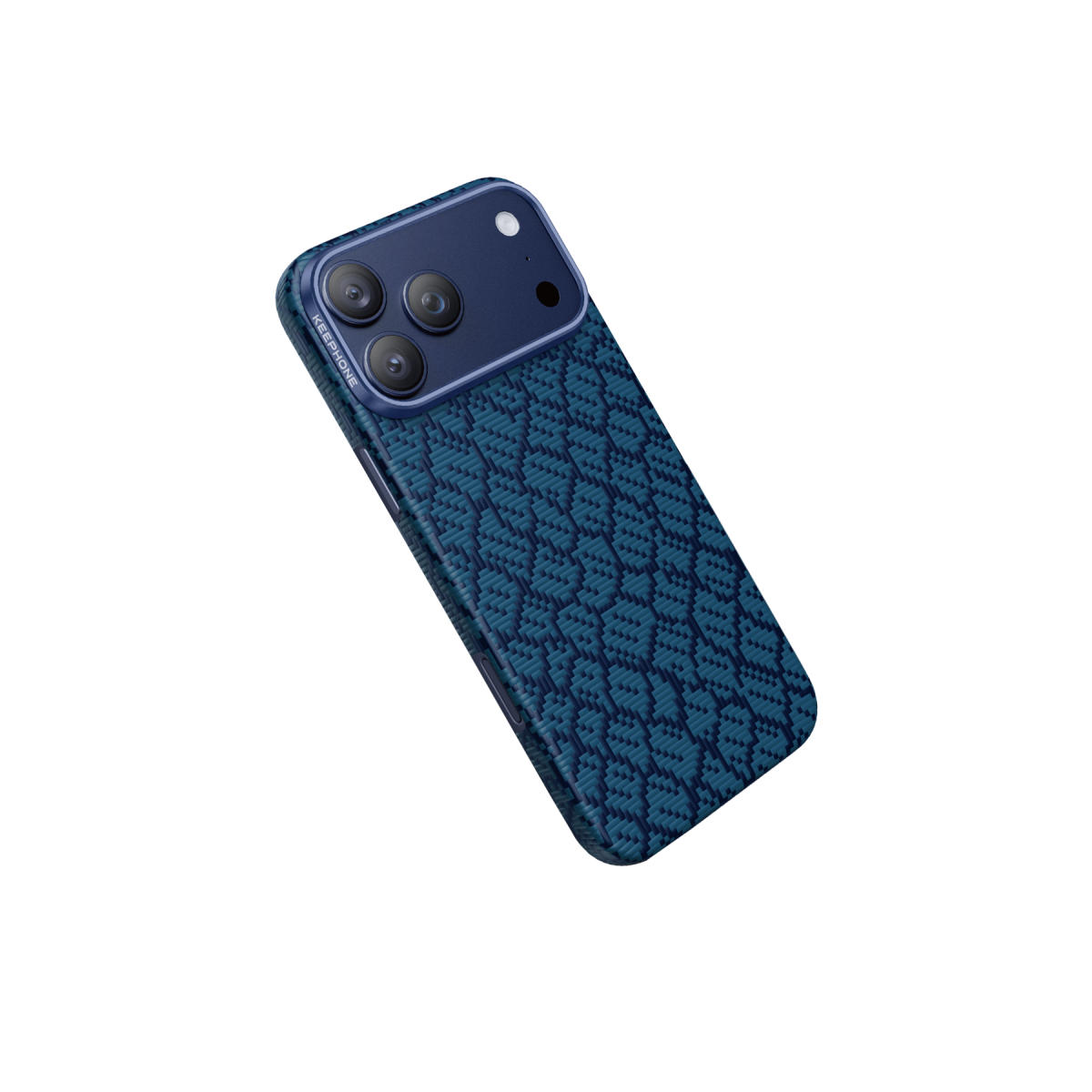 Keephone Apple iPhone 17 Pro Drakon Aramid Magsafe Kapak - Lacivert