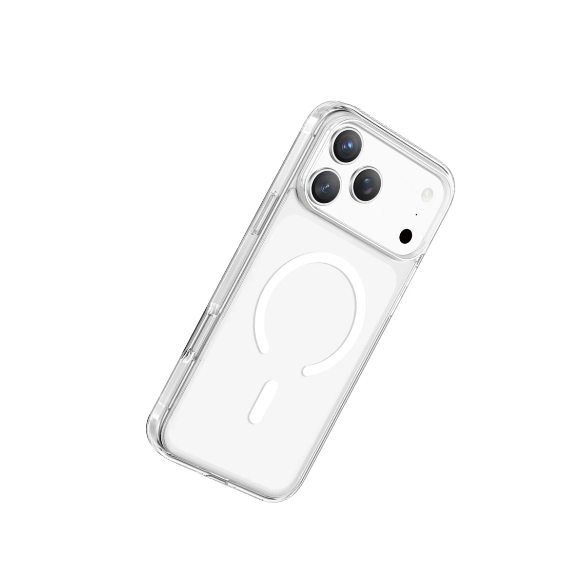 Keephone Apple iPhone 17 Pro Hybrid Pro Magsafe Kılıf - Şeffaf