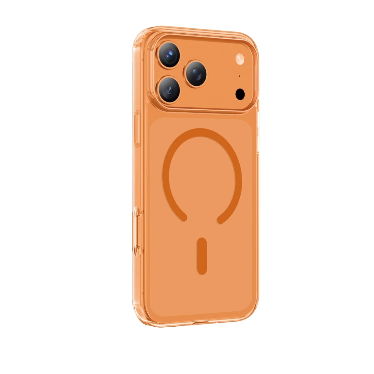 Keephone Apple iPhone 17 Pro Hybrid Pro Magsafe Kılıf - Turuncu