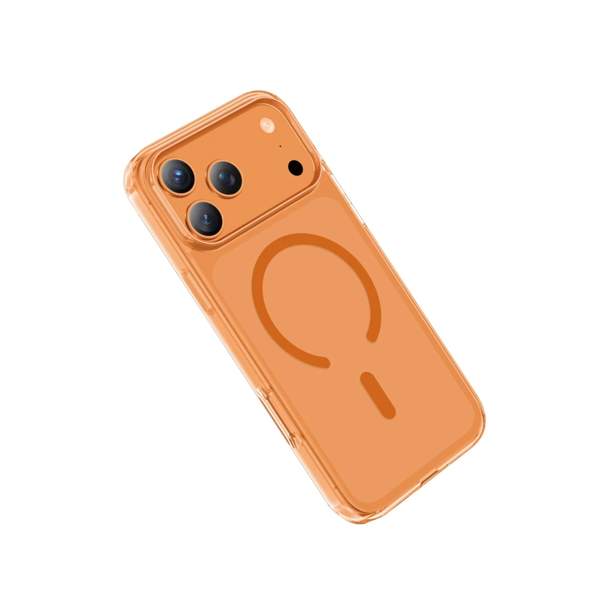 Keephone Apple iPhone 17 Pro Hybrid Pro Magsafe Kılıf - Turuncu