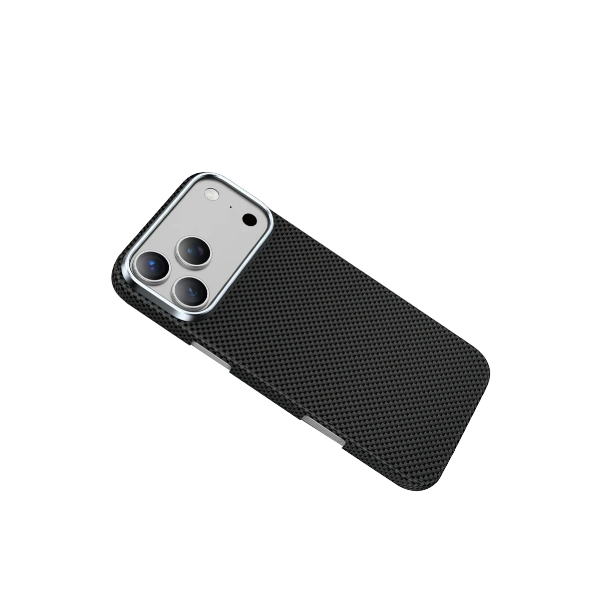 Keephone Apple iPhone 17 Pro Kevlar Norra Magsafe Kılıf - Siyah