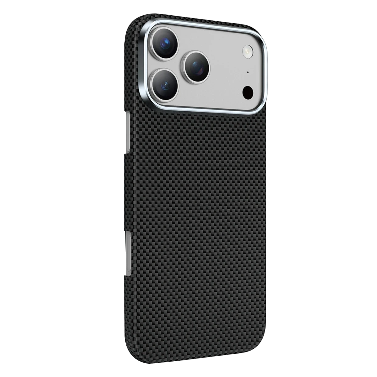 Keephone Apple iPhone 17 Pro Kevlar Norra Magsafe Kılıf - Siyah