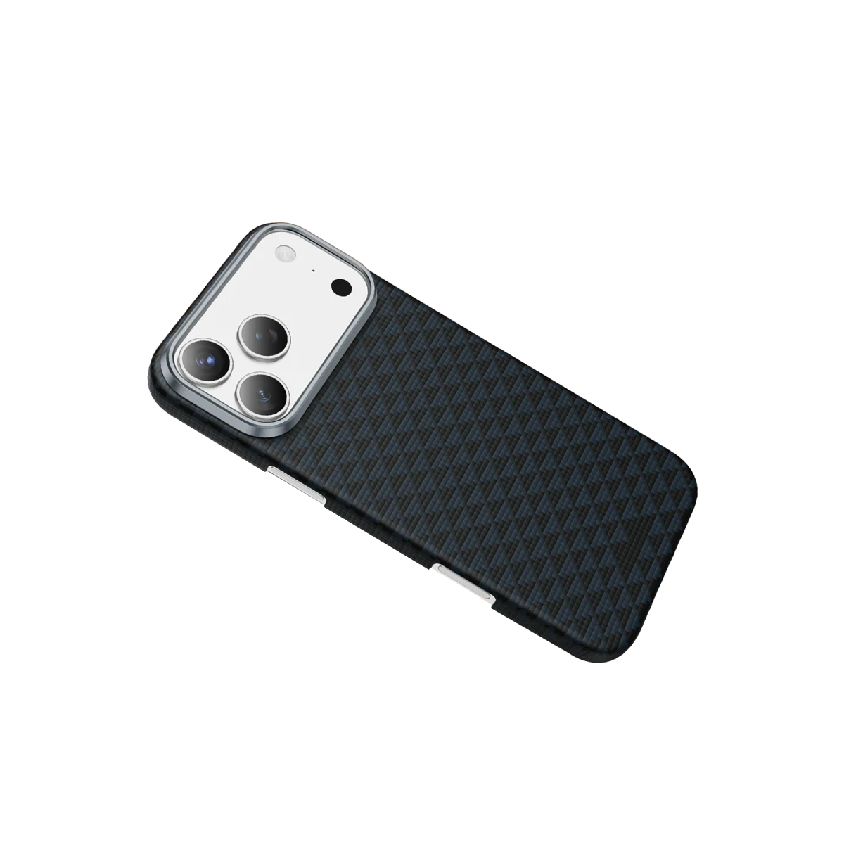 Keephone Apple iPhone 17 Pro Kevlar Paris Magsafe Kapak - Lacivert