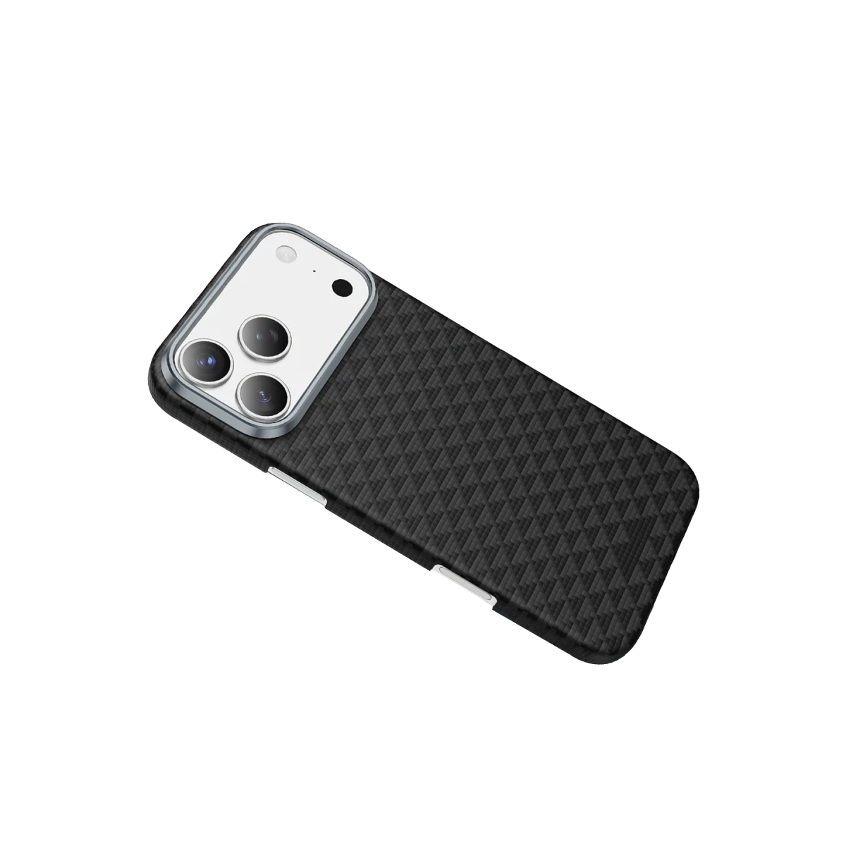 Keephone Apple iPhone 17 Pro Kevlar Paris Magsafe Kapak - Siyah