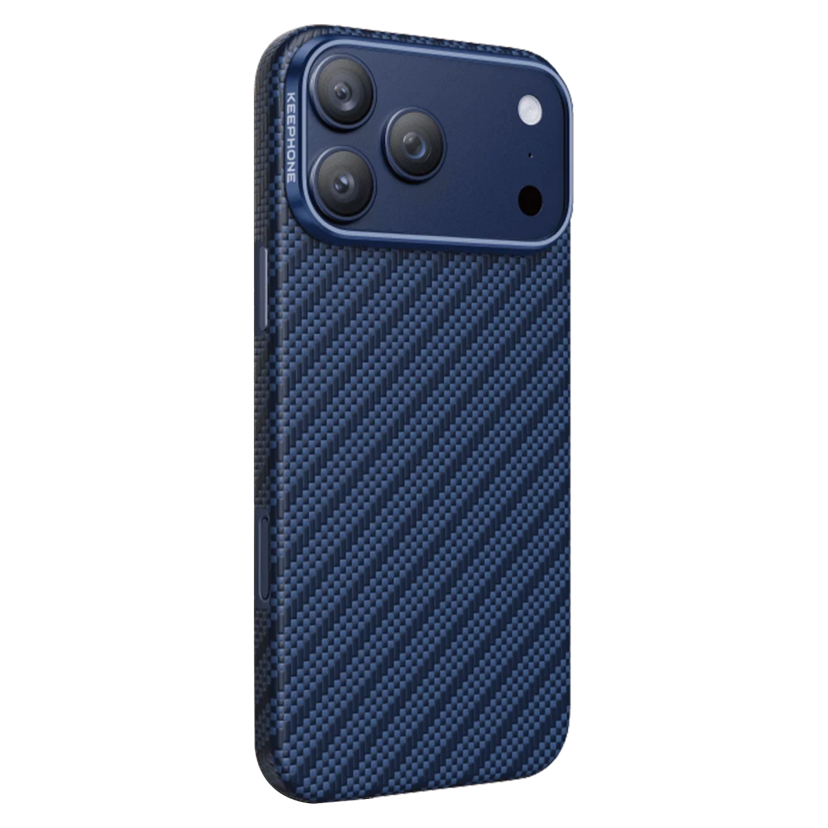 Keephone Apple iPhone 17 Pro Kevlar Robin Magsafe Kılıf - Lacivert
