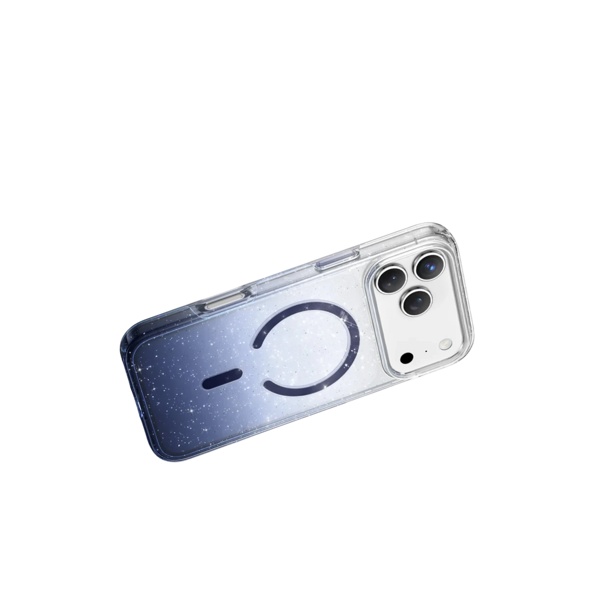 Keephone Apple iPhone 17 Pro Lillian Simli Magsafe Kılıf - Mavi