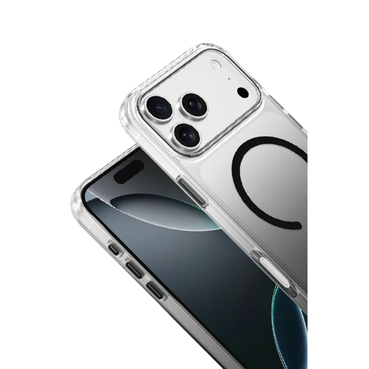 Keephone Apple iPhone 17 Pro Max Aurora Pro Magsafe Kılıf - Siyah