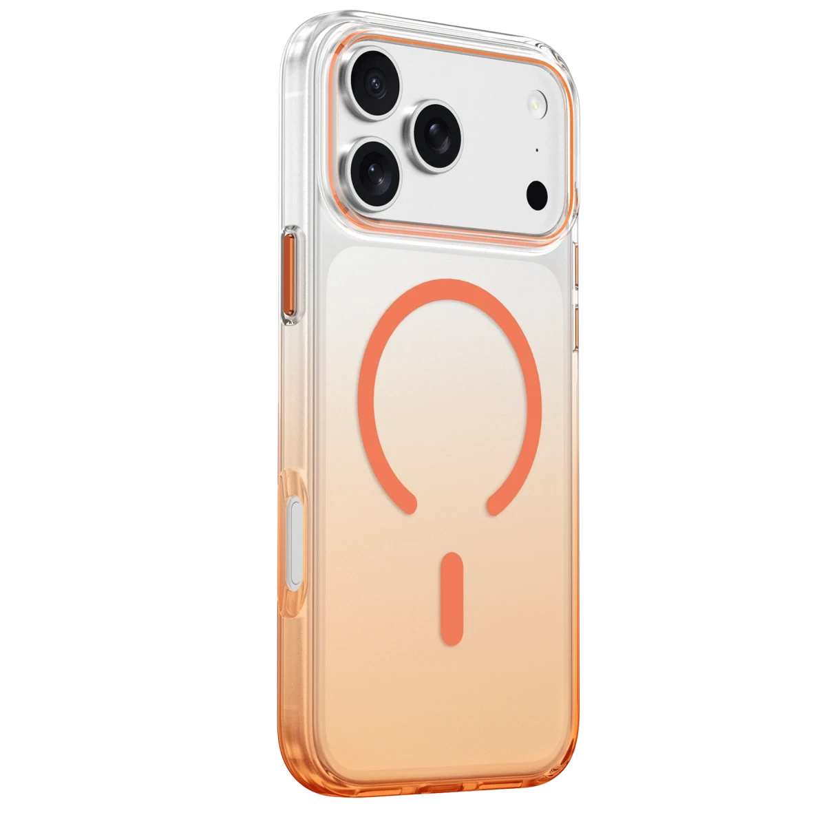 Keephone Apple iPhone 17 Pro Max Aurora Pro Magsafe Kılıf - Turuncu