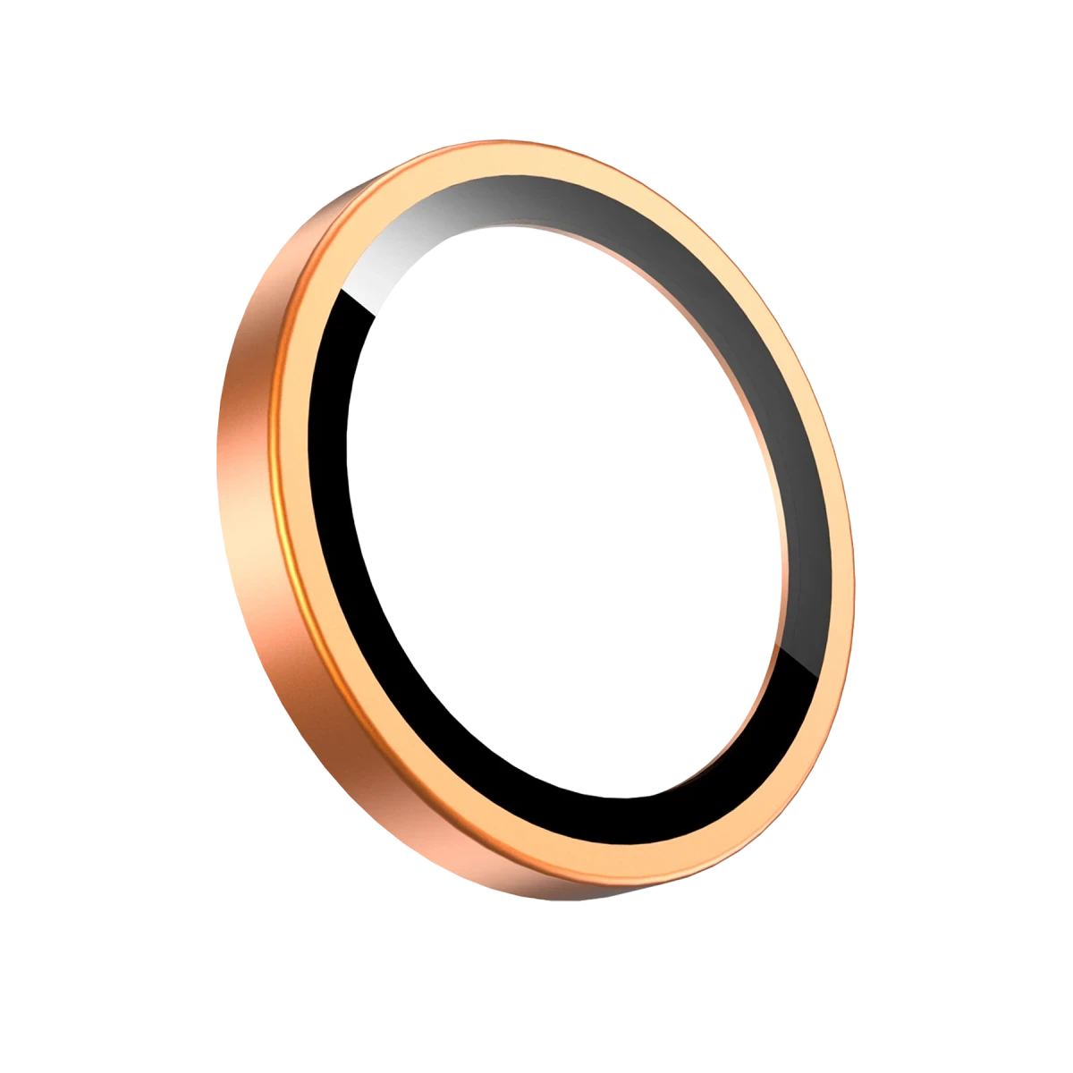 Keephone Apple iPhone 17 Pro Max Bright PVD Metal Kamera Lens - Turuncu