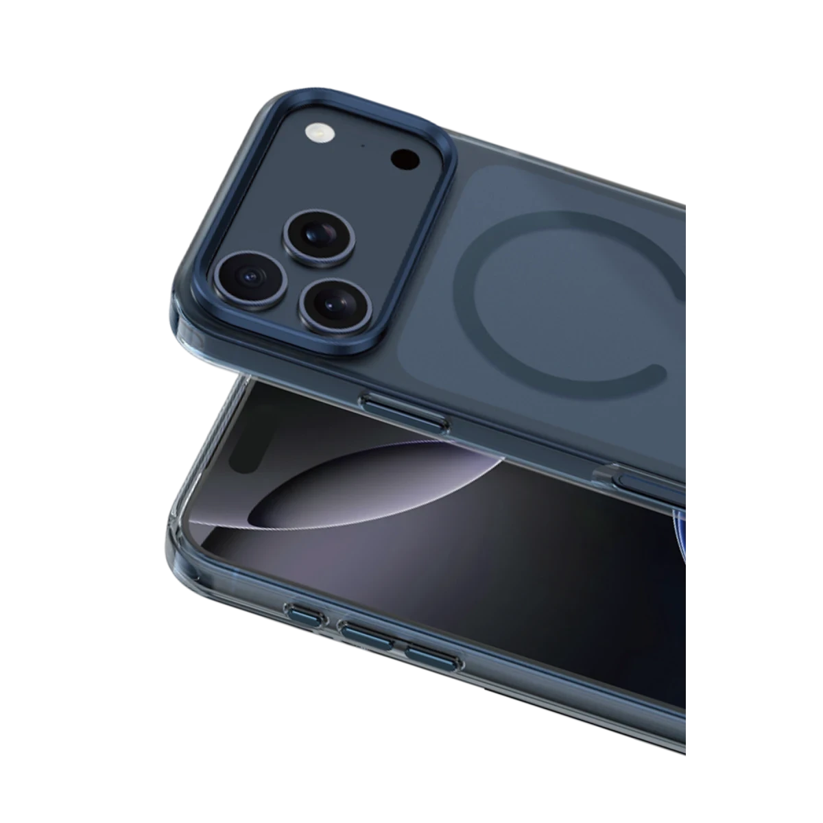 Keephone Apple iPhone 17 Pro Max Dazzle Pro Matte Magsafe Kılıf - Lacivert