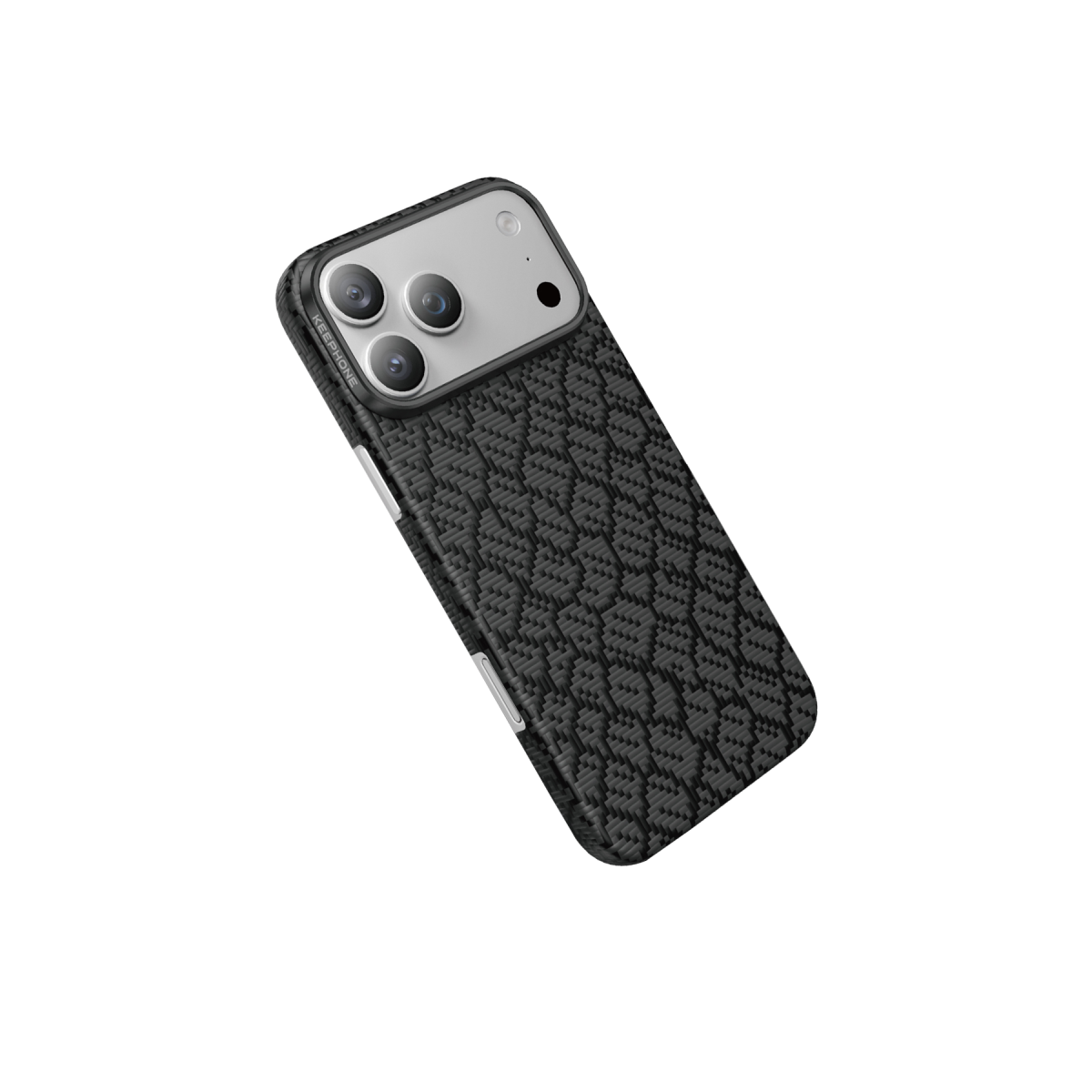 Keephone Apple iPhone 17 Pro Max Drakon Aramid Magsafe Kapak - Siyah