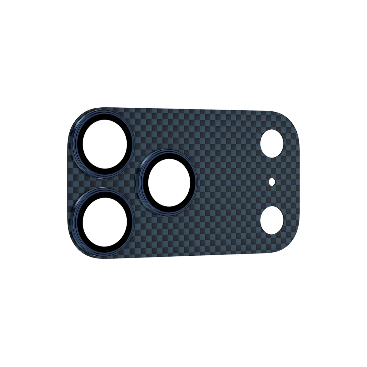 Keephone Apple iPhone 17 Pro Max Kevlar Kamera Lens - Lacivert