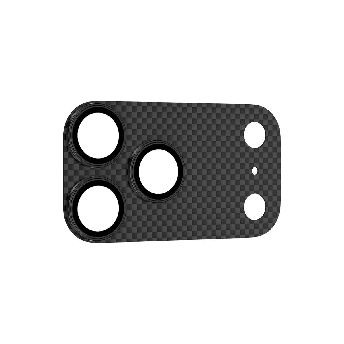 Keephone Apple iPhone 17 Pro Max Kevlar Kamera Lens - Siyah