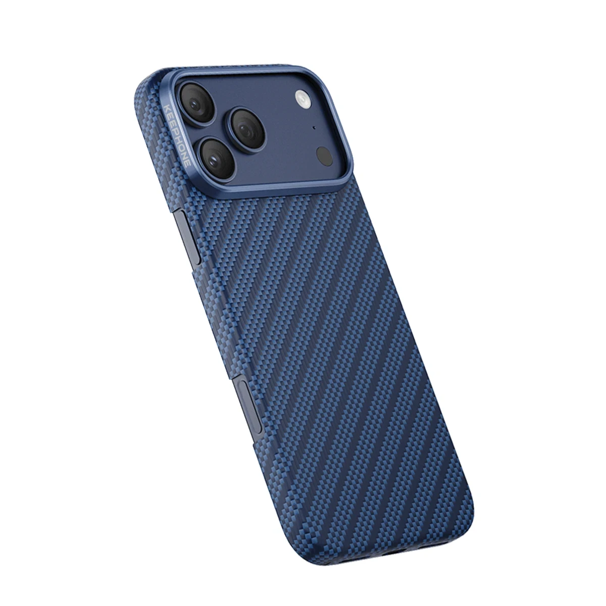 Keephone Apple iPhone 17 Pro Max Kevlar Robin Magsafe Kılıf - Lacivert