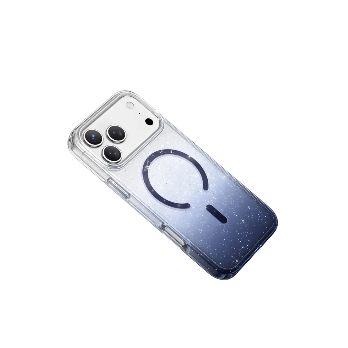 Keephone Apple iPhone 17 Pro Max Lillian Simli Magsafe Kılıf - Mavi