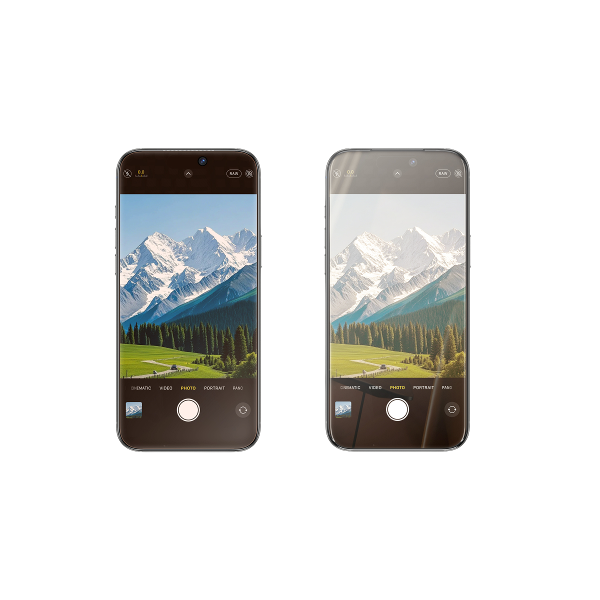 Keephone Apple iPhone 17 Pro Max Lumicare Cam Ekran Koruyucu - Siyah