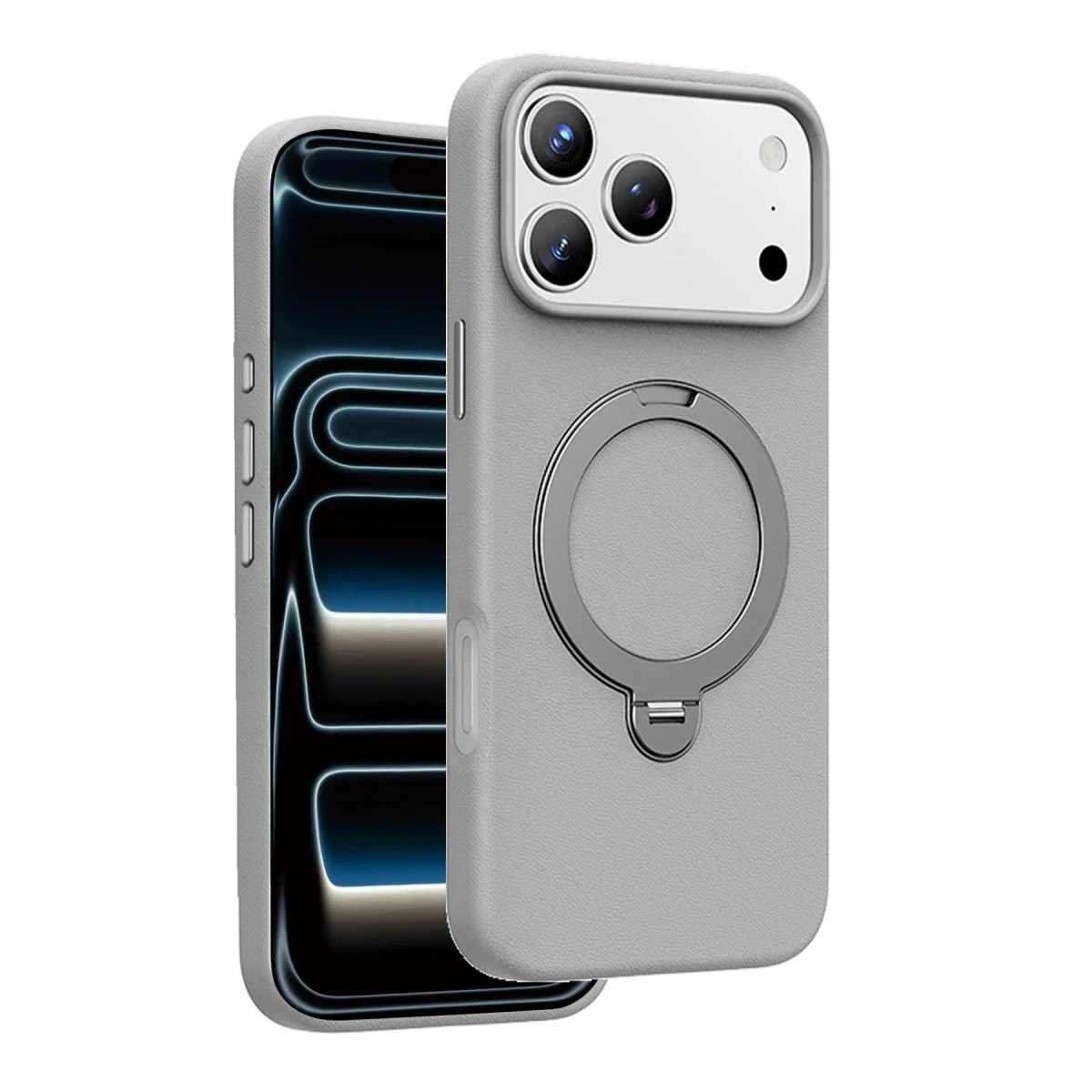 Keephone Apple iPhone 17 Pro Max Mehold Magsafe Kapak - Gri