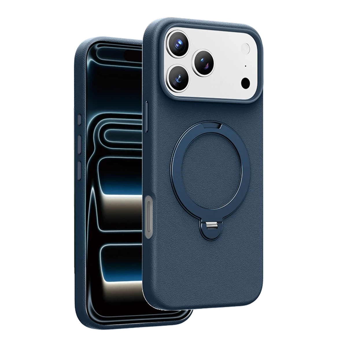 Keephone Apple iPhone 17 Pro Max Mehold Magsafe Kapak - Mavi