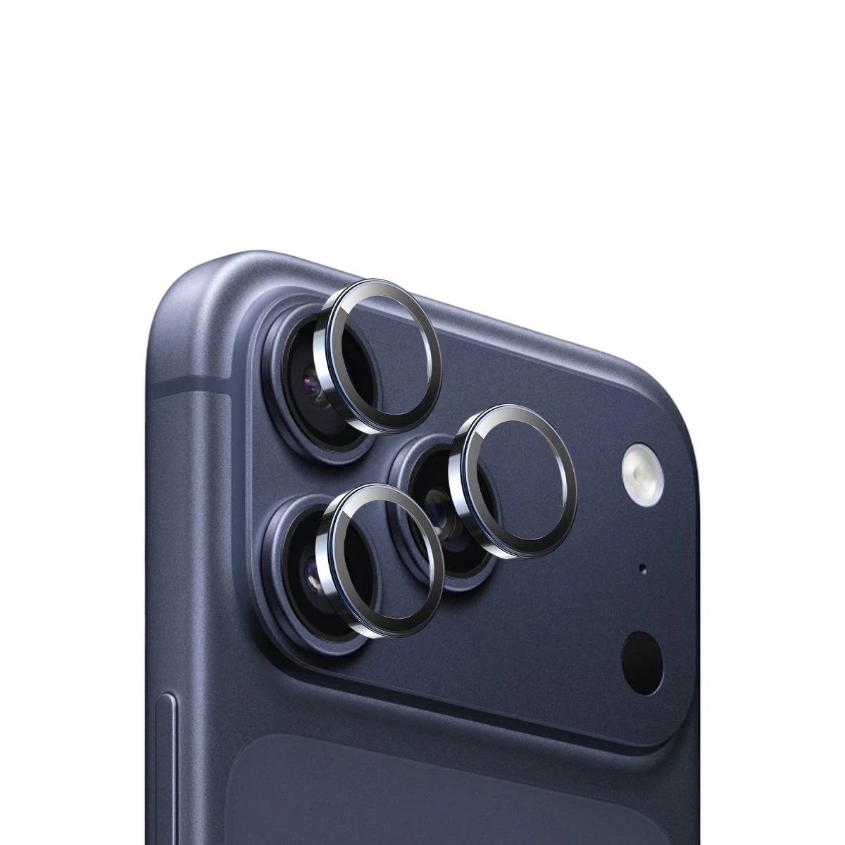 Keephone Apple iPhone 17 Pro Max Sapphire PVD Kamera Lens - Lacivert