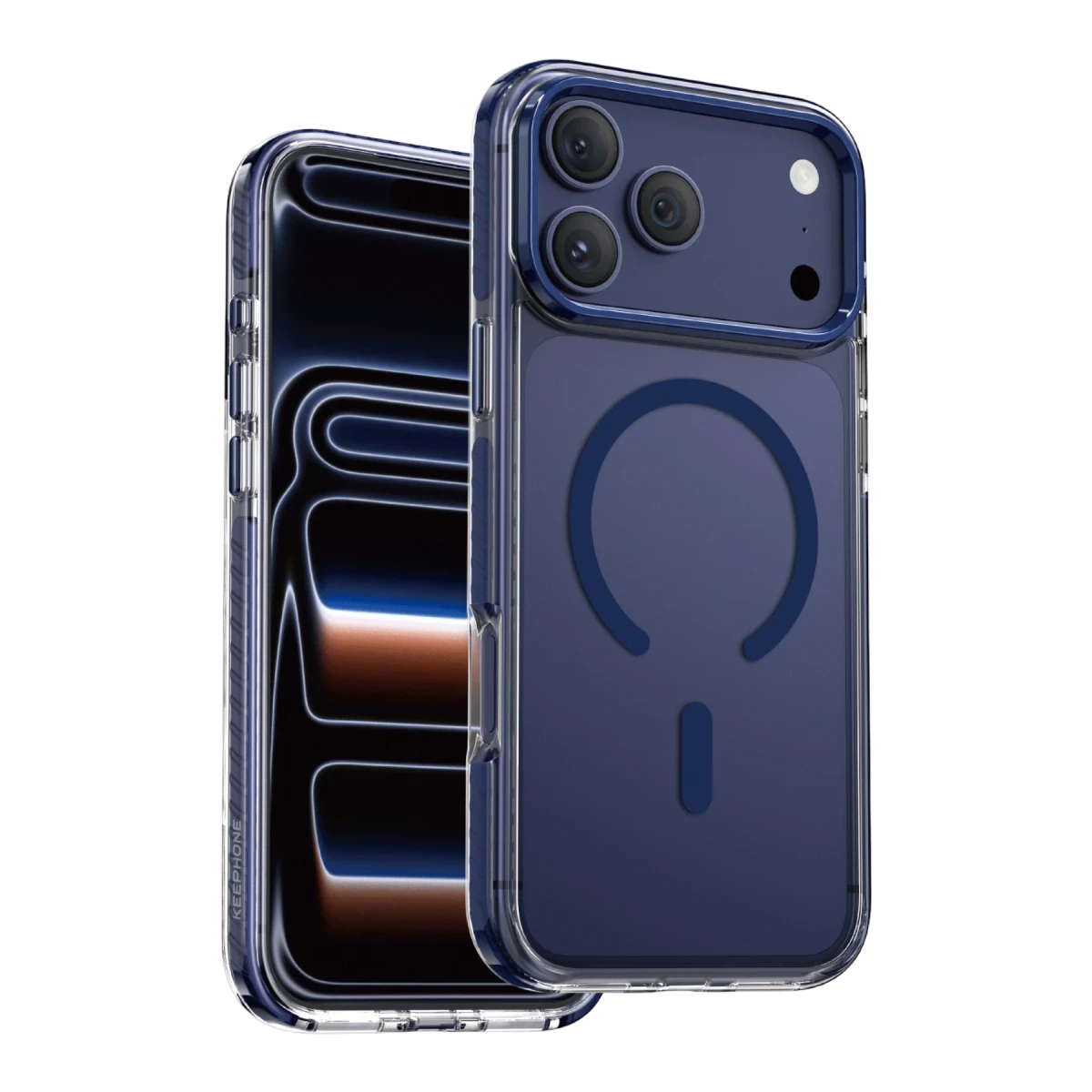 Keephone Apple iPhone 17 Pro Max Shockstar Magsafe Kapak - Mavi