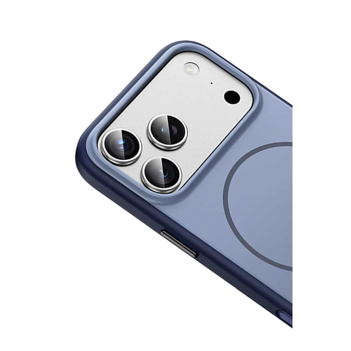 Keephone Apple iPhone 17 Pro Max Sumee Magsafe Kapak - Mavi